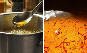 طرز تهیه شربت زعفرانی + خواص و ترکیبات آن